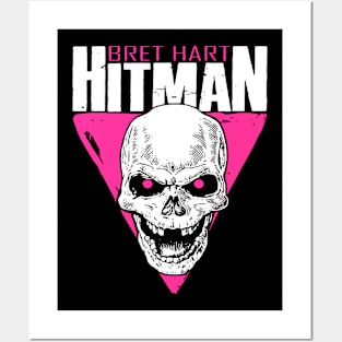 Bret Hart Skulls Posters and Art